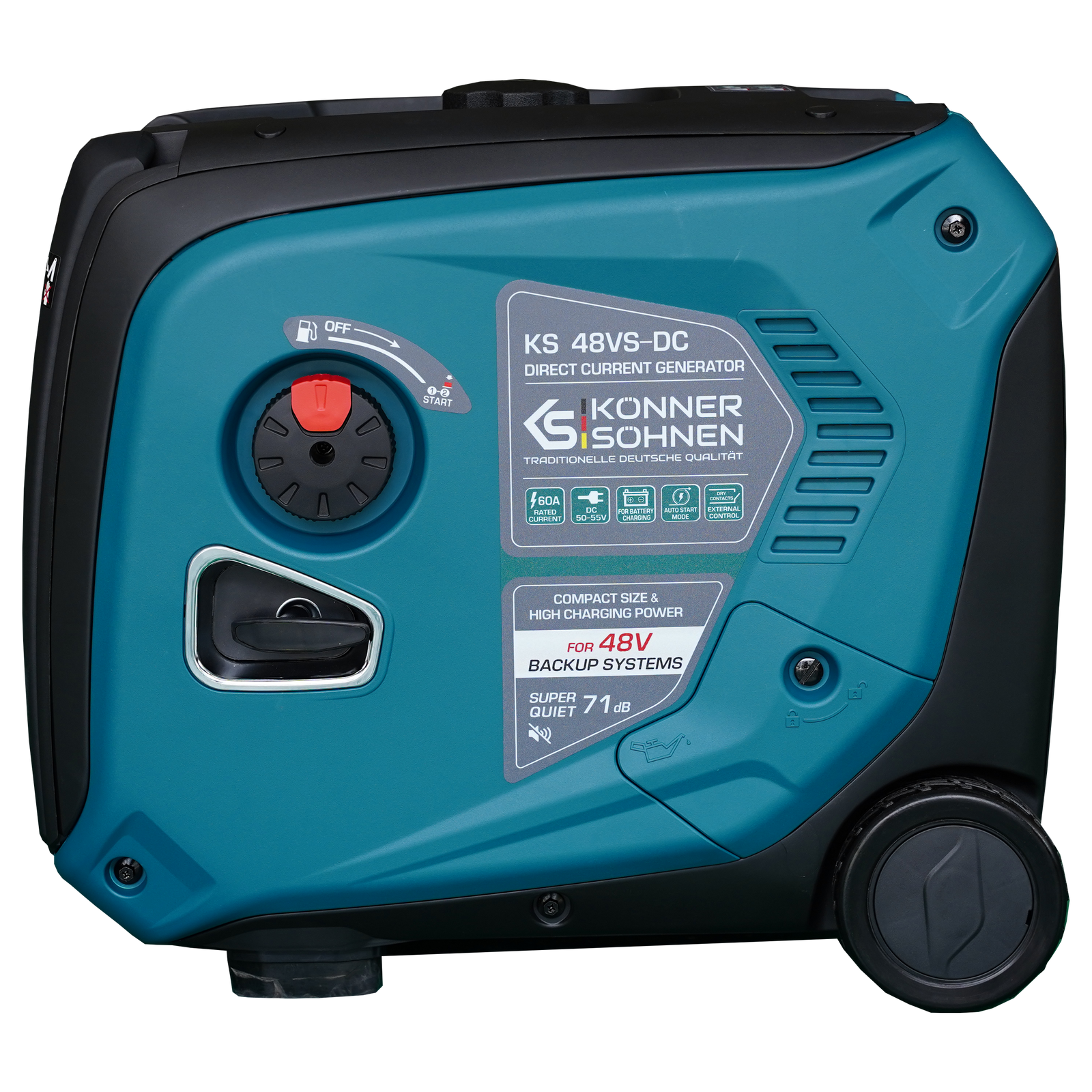 Generator de curent continuu KS 48VS-DC, versiunea 50–55V