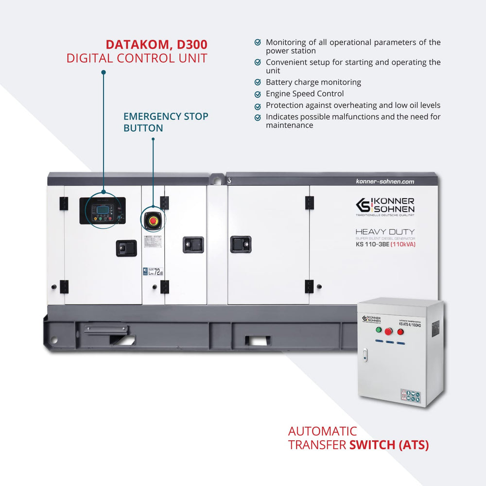 Diesel Trefas Kraftstation KS 110-3BE