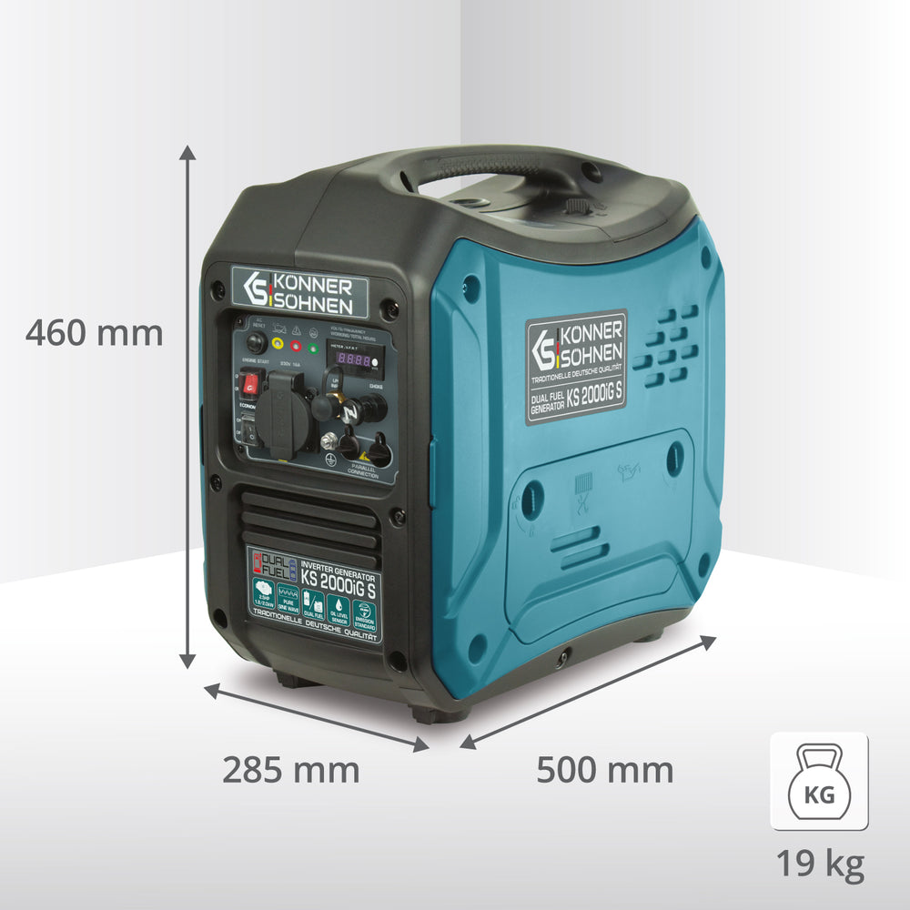 LPG/benzinski invertorski generator KS 2000iG S