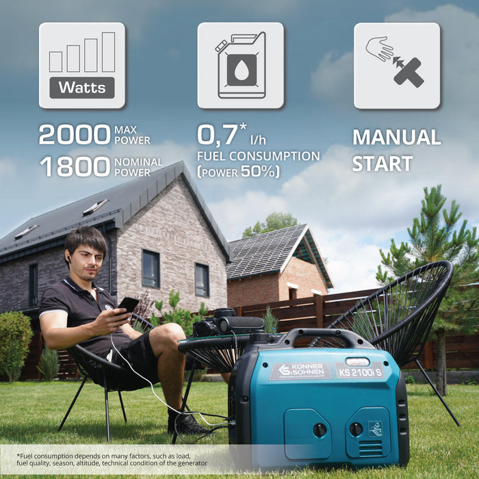 Generator cu inverter KS 2100i S