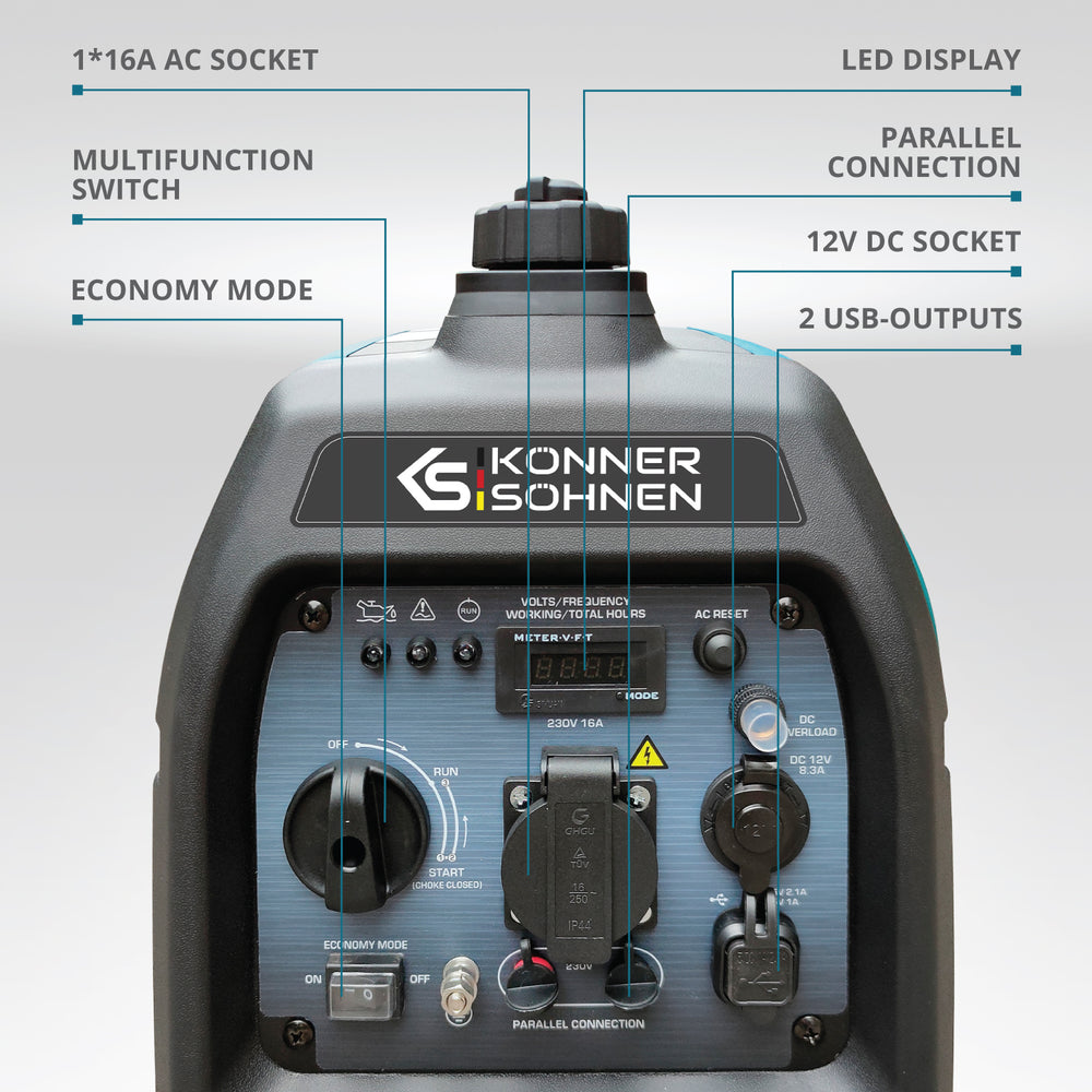 Generator cu inverter KS 2100i S