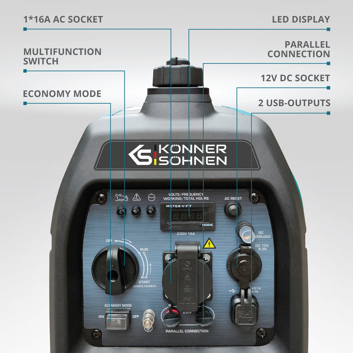 Generator cu inverter KS 2100i S