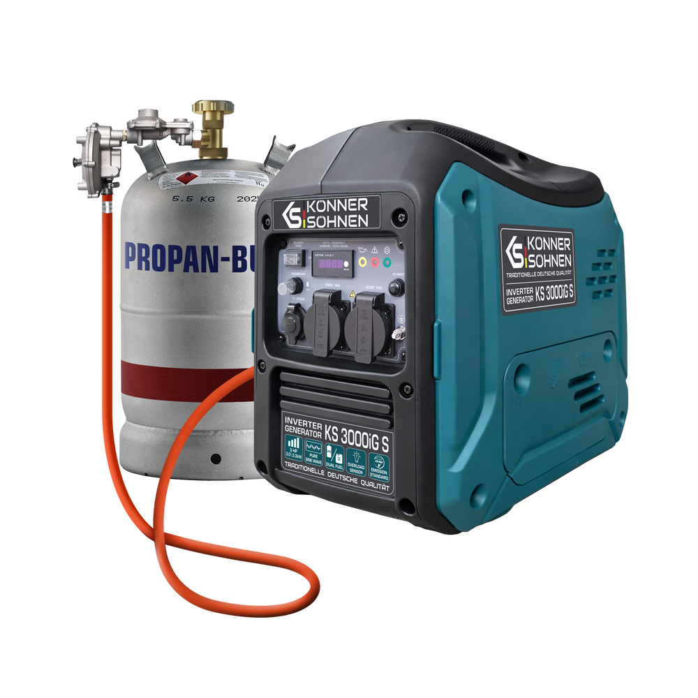 LPG/benzin invertergenerator KS 3000iG S
