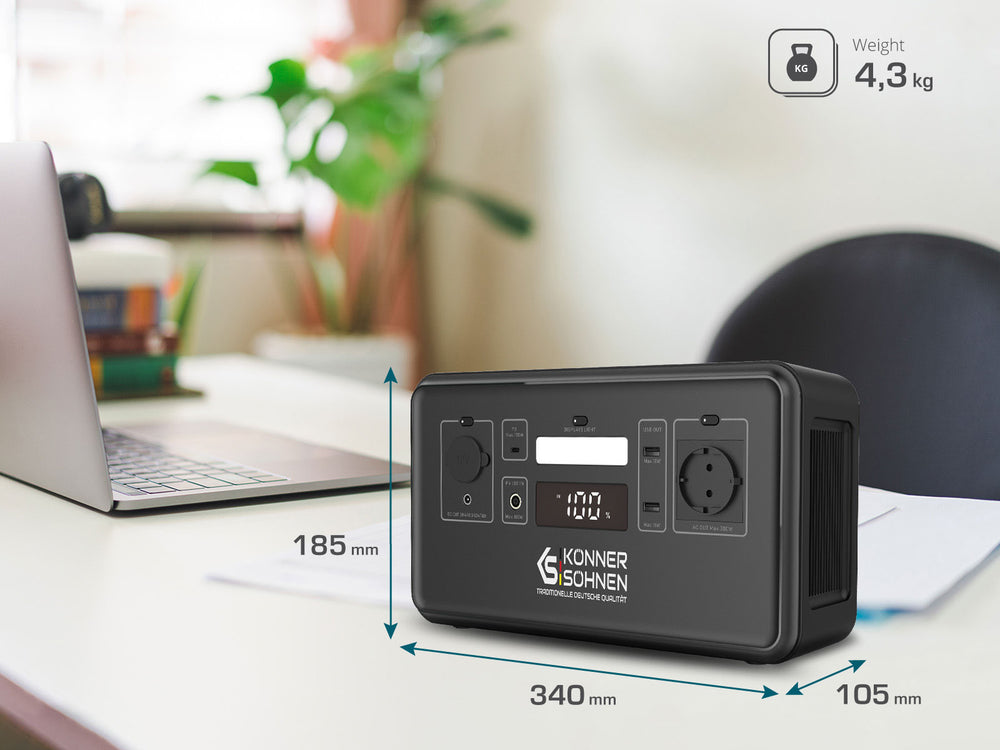 Portable power station LifePO4 KS 300PS (Refurbished Fair)