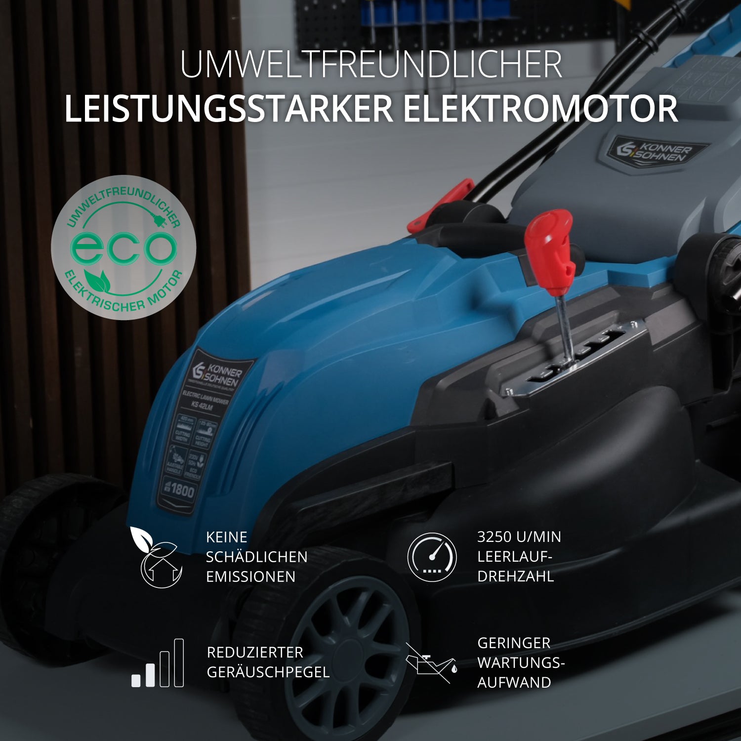 Elektrischer Rasenmäher KS 38LM (B-Ware Sehr gut)