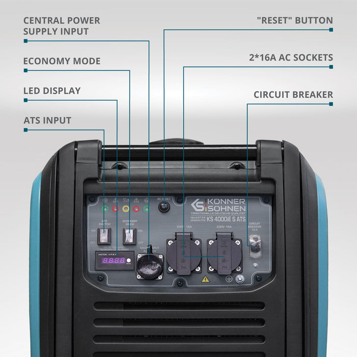 Invertergenerator KS 4000iE S ATS
