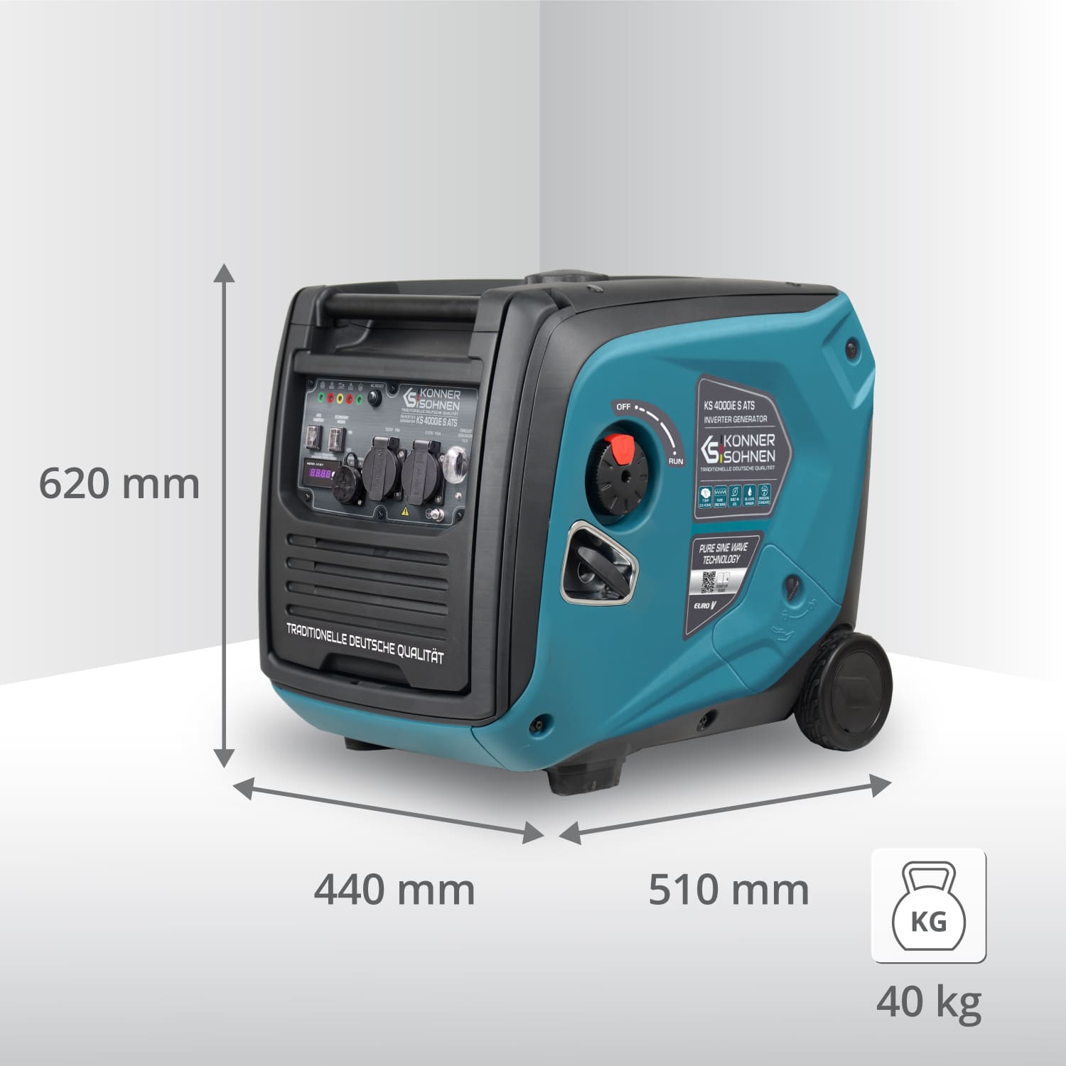 Инверторен генератор KS 4000iE S ATS Версия 2