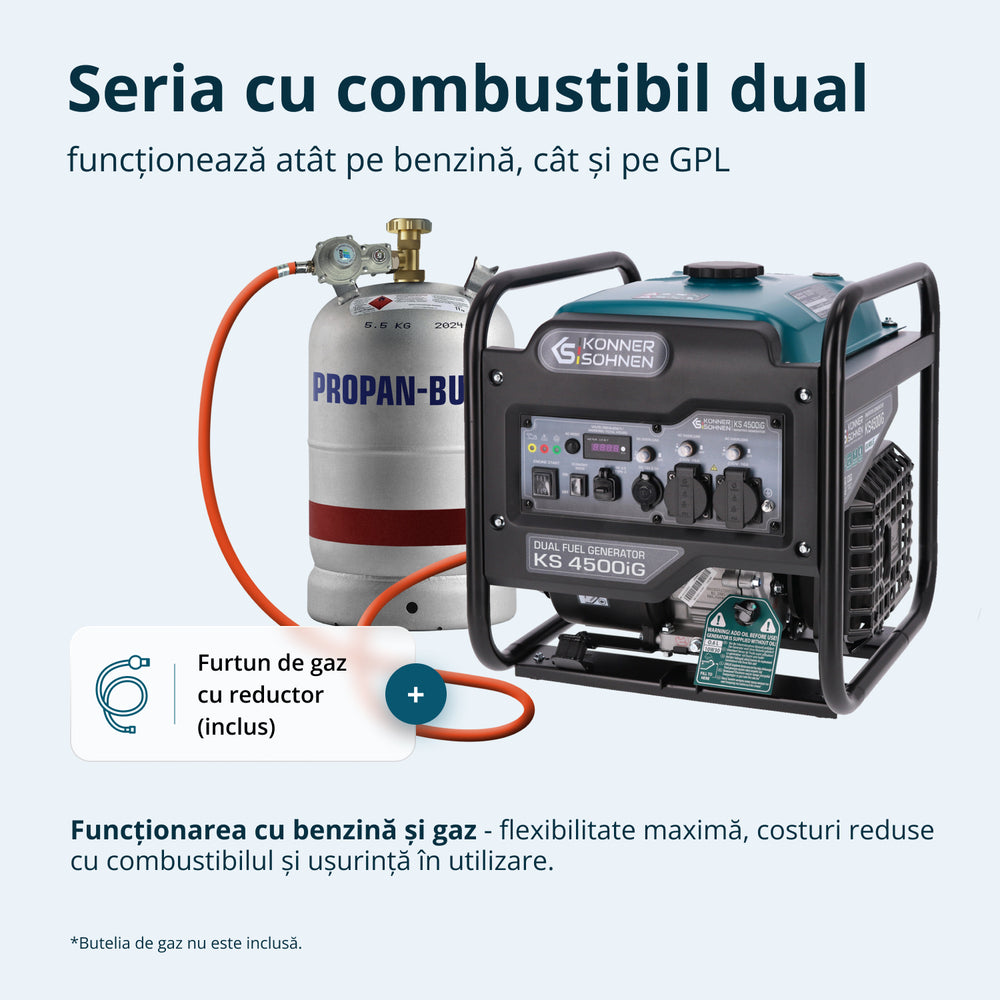 Generator hibrid cu inverterKS 4500iG