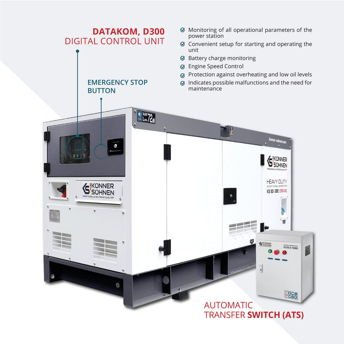 3-fazowy generator KS 50-3BE