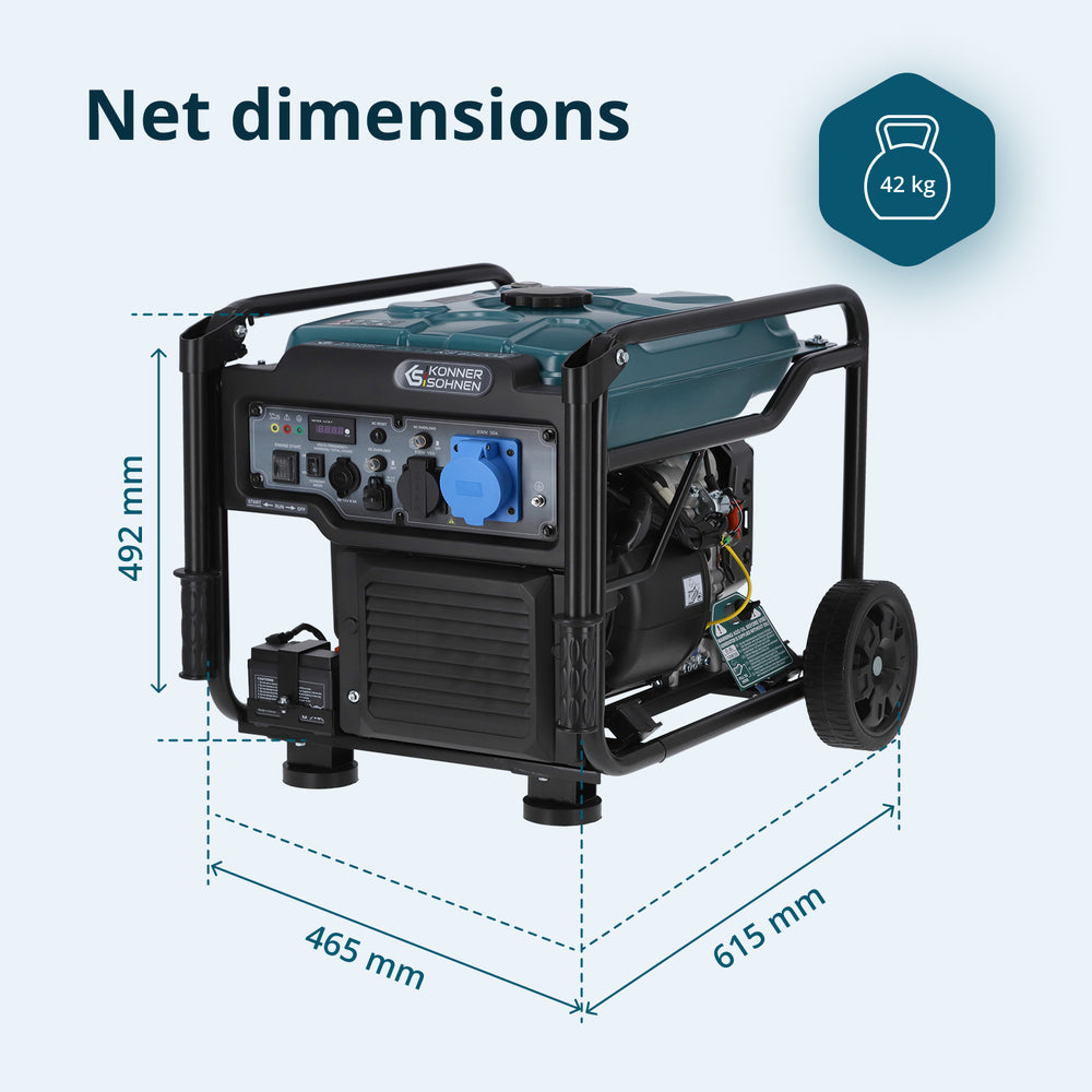 Инверторен бензинов генератор KS 6500iE