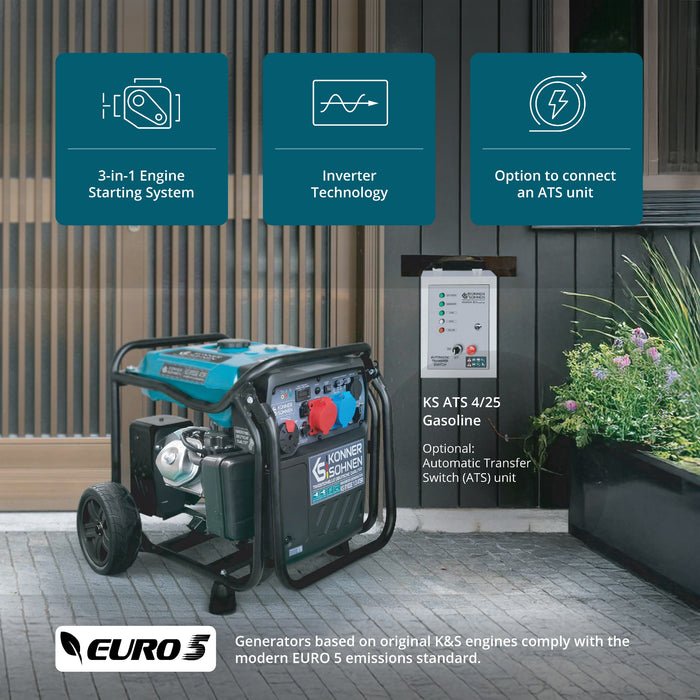 Γεννήτρια Inverter KS 8100iE 1/3 ATSR