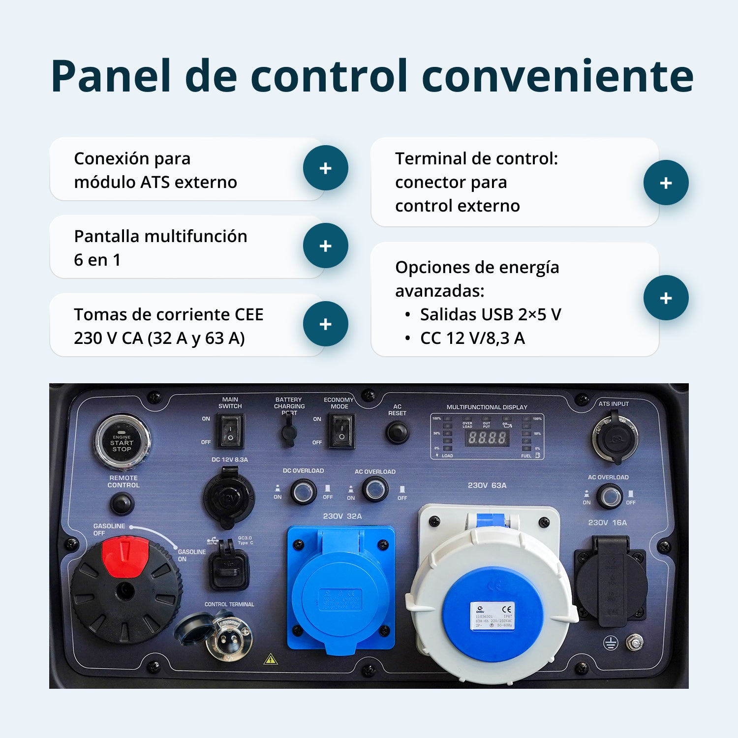 Generador Inverter KS 9500iE S ATSR