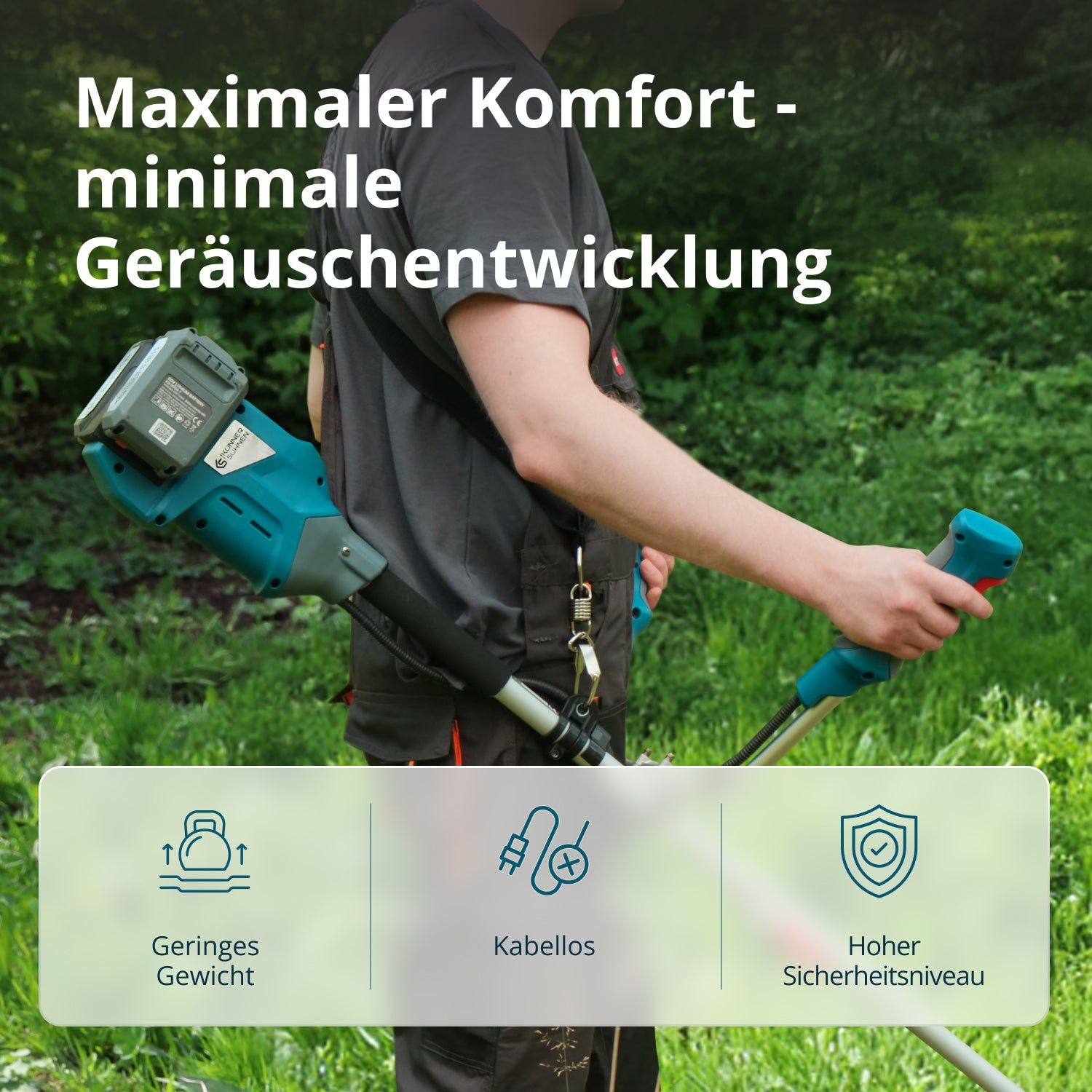 Akku-Rasentrimmer KS BCT-40V