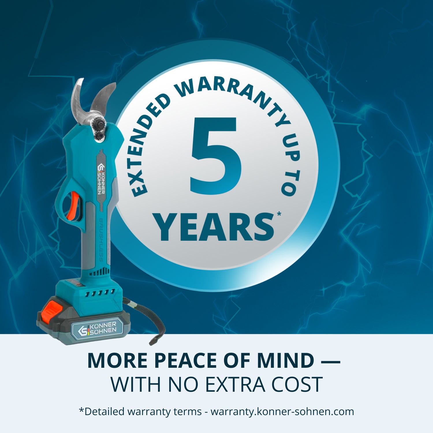 Ασύρματο Ηλεκτρικό Κλαδευτήρι KS CPS20V-32 Case