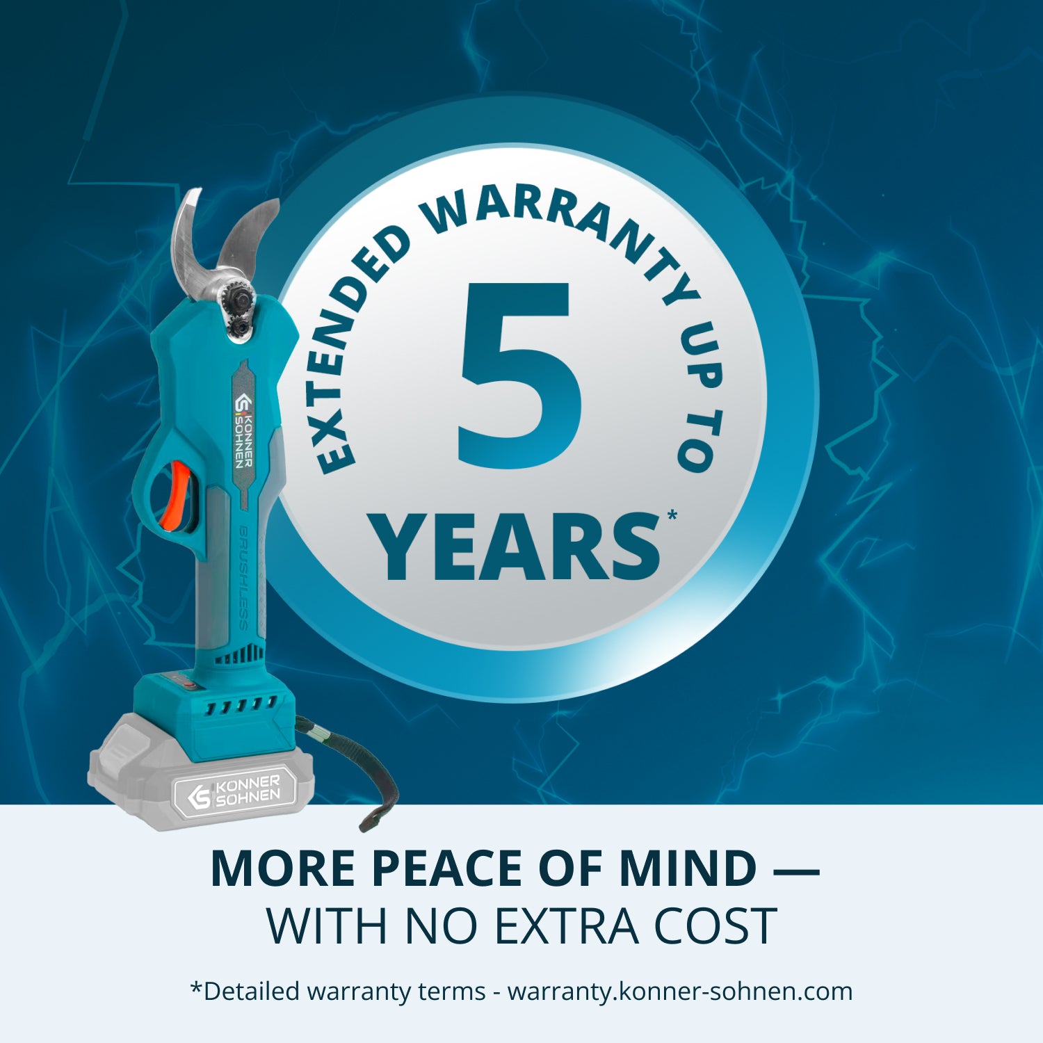 Bežične električne makaze za orezivanje KS CPS20V-32