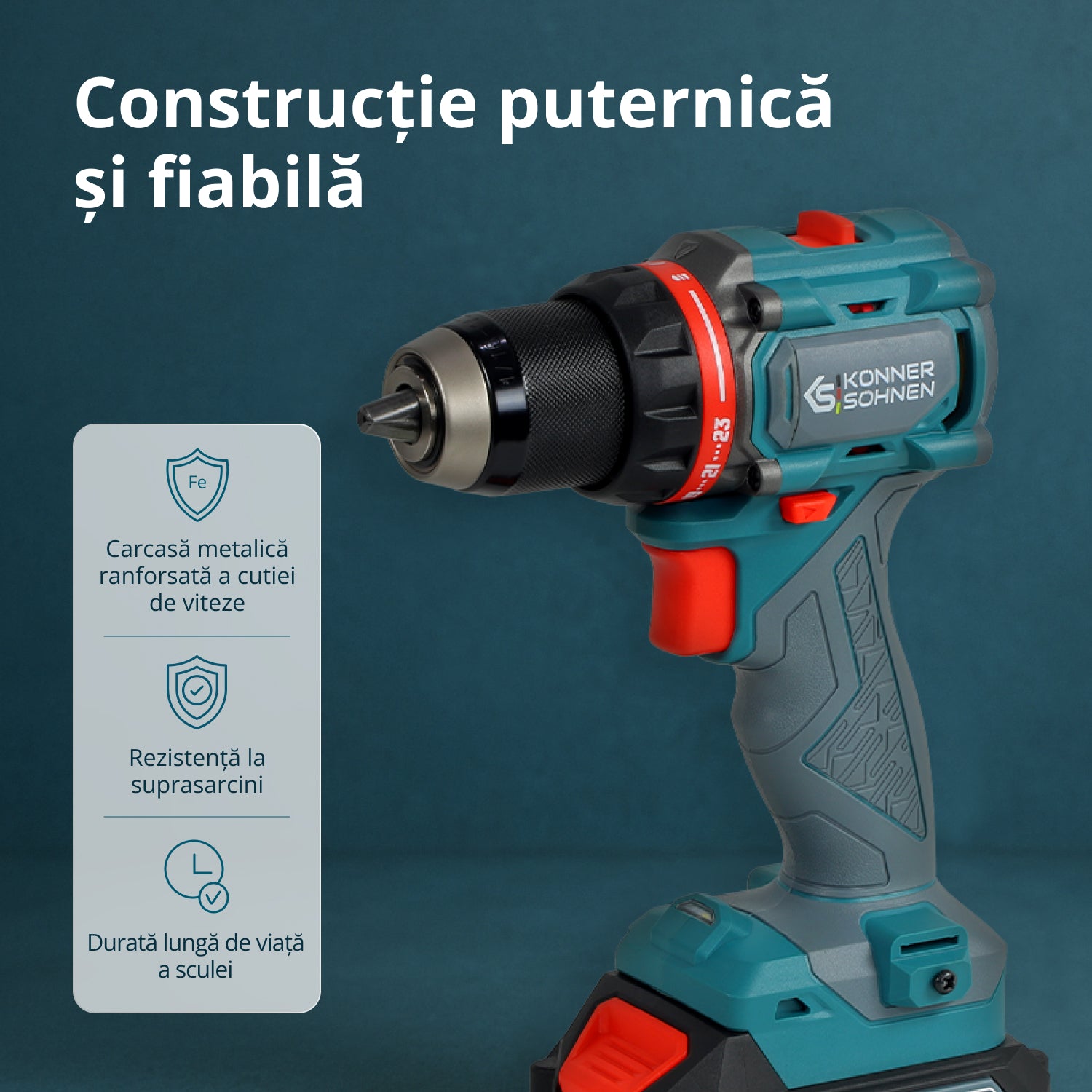 Baterie Maestru fără Fir KS ID20V-60 KIT 74 