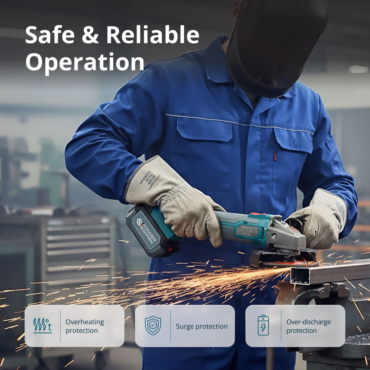 Conjunto Maestro Inalámbrico KS IDAGB 20V SET 1 