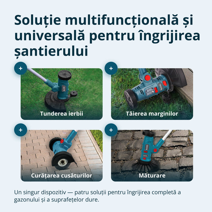 Trimmer multifuncțional pe acumulator KS MFT-20V 