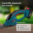 Taille-haie et cisaille à gazon 2 en 1 sans fil avec manche télescopique KS SHT-20V + Extension Pole thumbnail