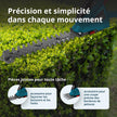 Taille-haie et cisaille à gazon 2 en 1 sans fil avec manche télescopique KS SHT-20V + Extension Pole thumbnail