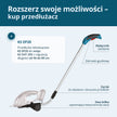 Akumulatorowe nożyce do trawy i żywopłotu 2 w 1 z przedłużaczem teleskopowym KS SHT-20V + Extension Pole thumbnail