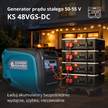 Generator prądu stałego KS 48VGS-DC wersja 50–55V thumbnail