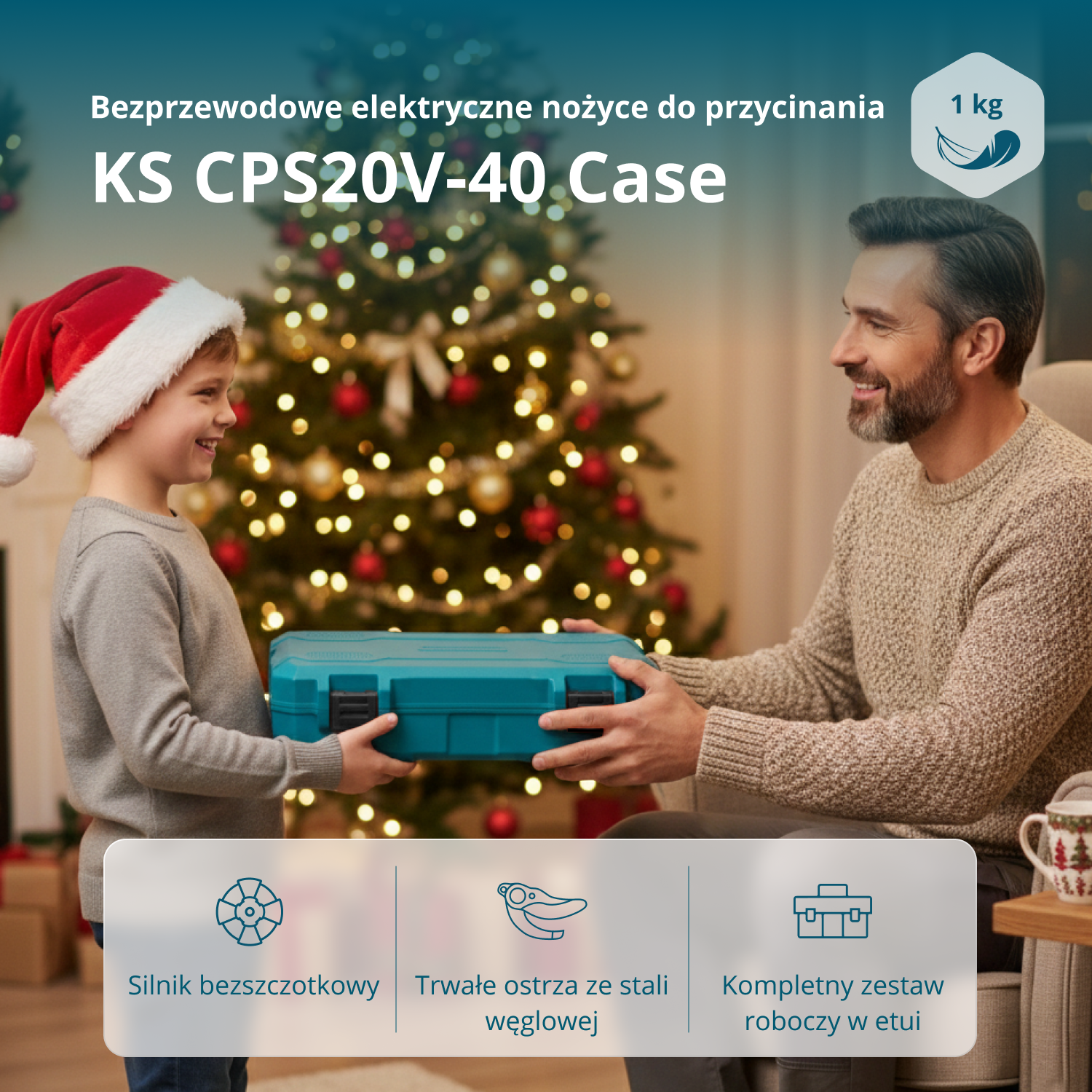 Sekator akumulatorowy KS CPS20V-40 Case