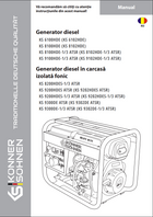 Dieselgeneratorer K&S 2026