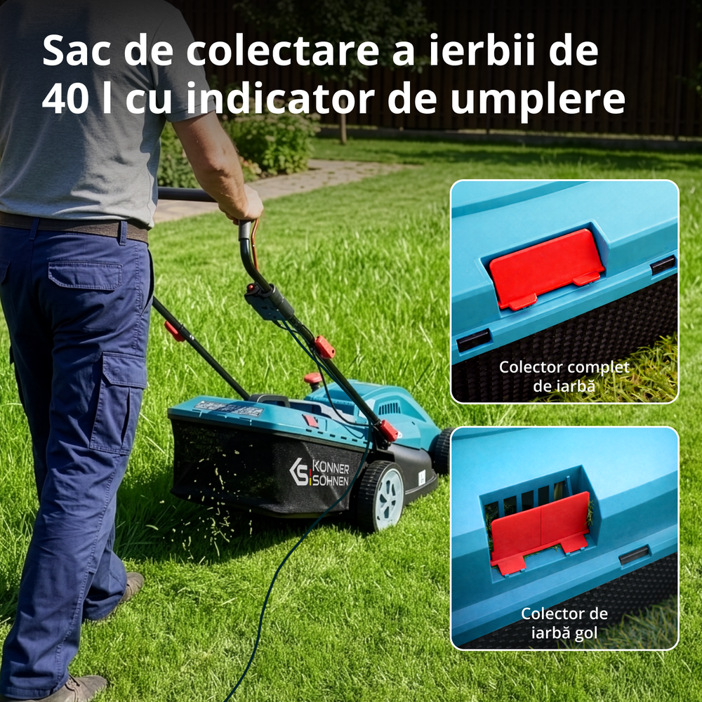 Mașină de tuns iarba electrică KS 38LM16