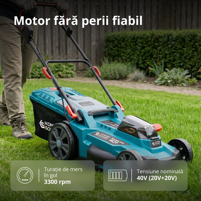 Pachet promoțional pentru îngrijirea gazonului KS 43LM-BCT40V-SET