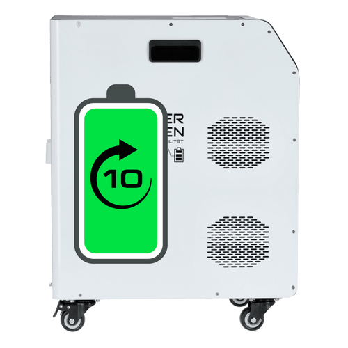 Az akkumulátor élettartama több mint 10 év