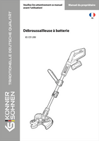 Coupe-bordures à batterie KS CST-20V