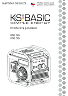 Invertorový generátor KSB 36i, KSB 38i