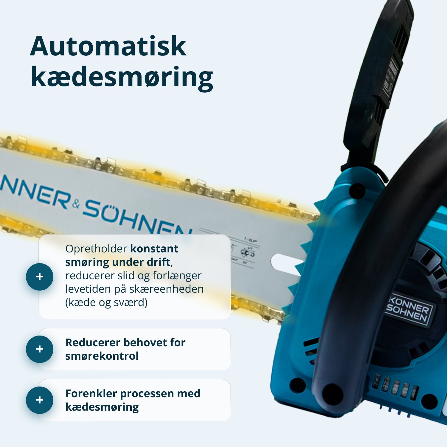 Ledningsfri Mini Kædesav KS MCS20V-12