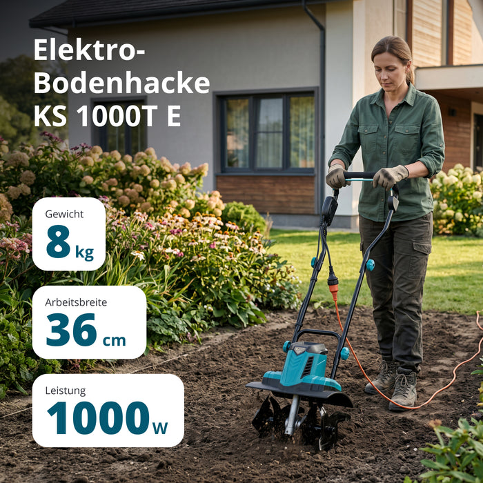 Elektro-Bodenhacke KS 1000T E