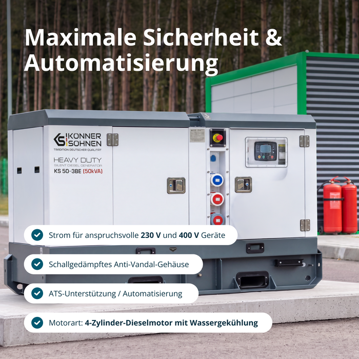 Diesel-Drehstromgenerator KS 50-3BE