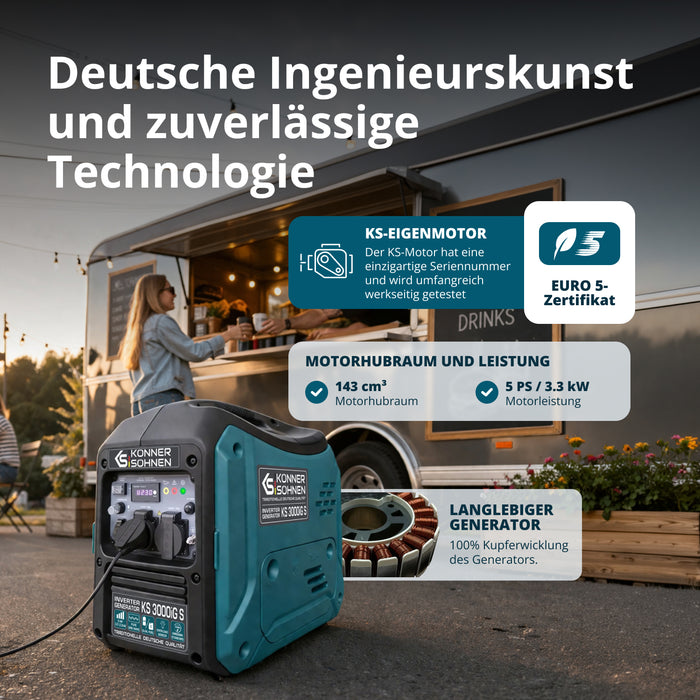 Inverter-Generator KS 3000iG S
