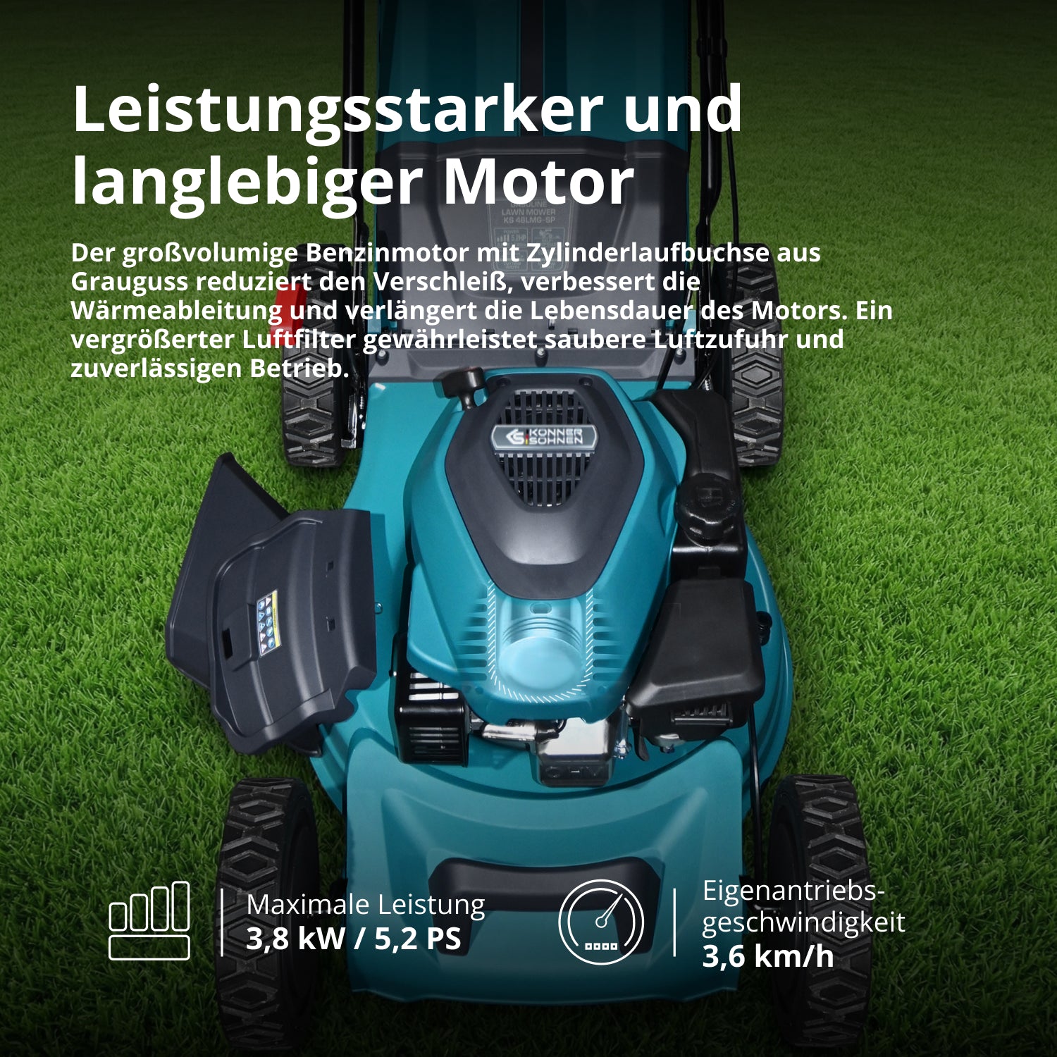 Benzin-Rasenmäher KS 46LMG-SP