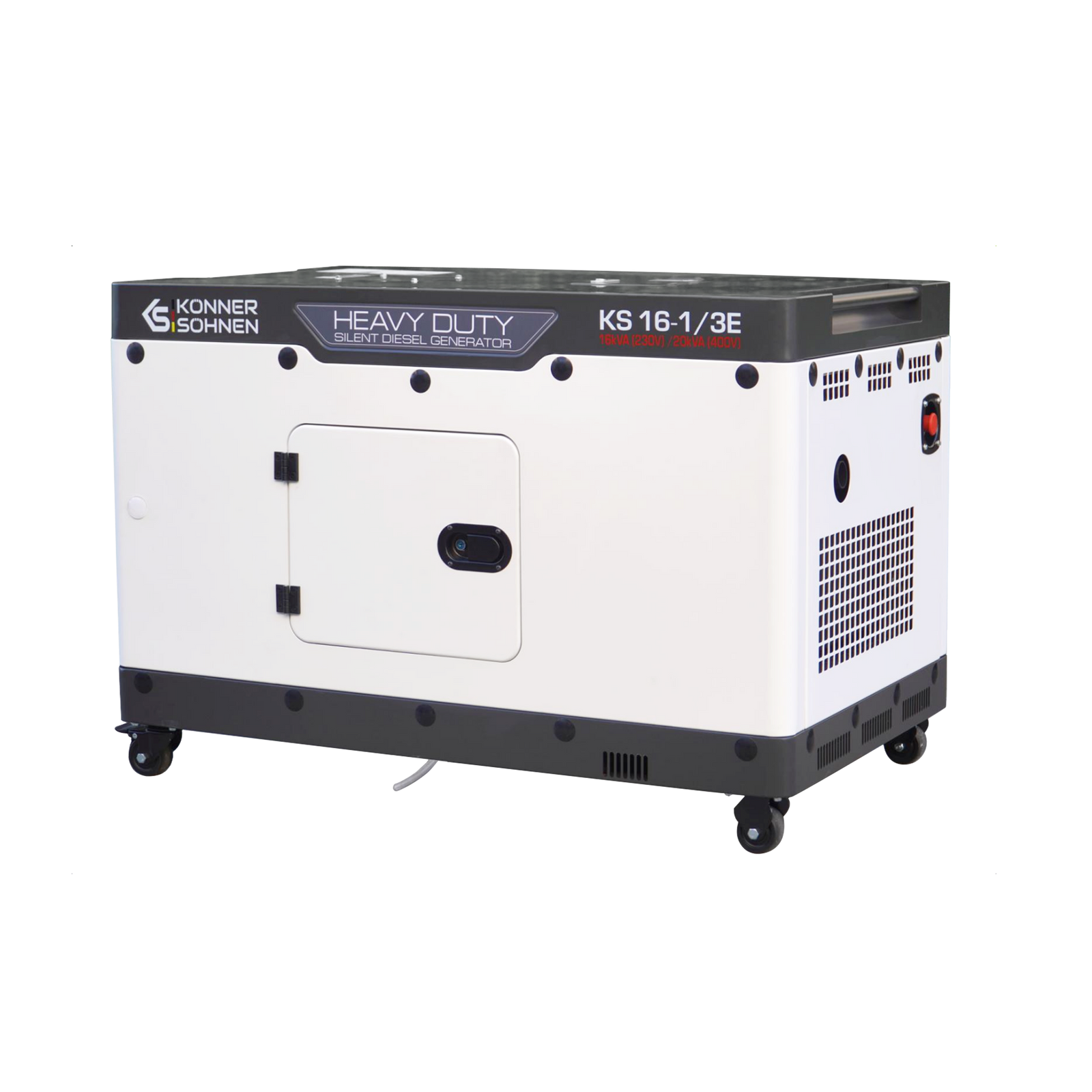 Дизельний генератор KS 16-1/3E