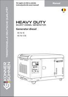 Generatoare diesel KS 16-1/3E, KS 16-1E