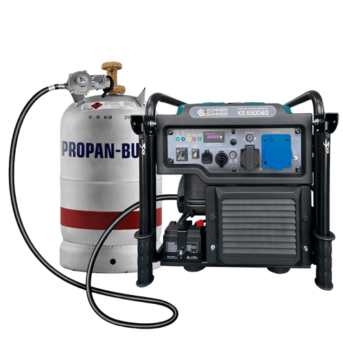 Groupe électrogène Inverter KS 6500iEG (Essence/Gaz)