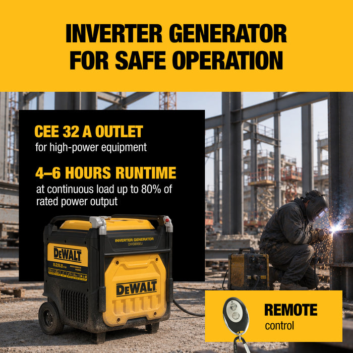DeWALT DXIG90SEU invertorový generátor