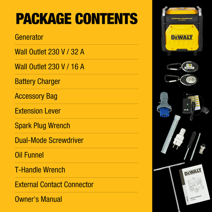DeWALT DXIG90SEU invertorový generátor