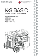 Generatore Inverter KSB 55i, KSB 80iE-1/3, KSB 110iE-1/3