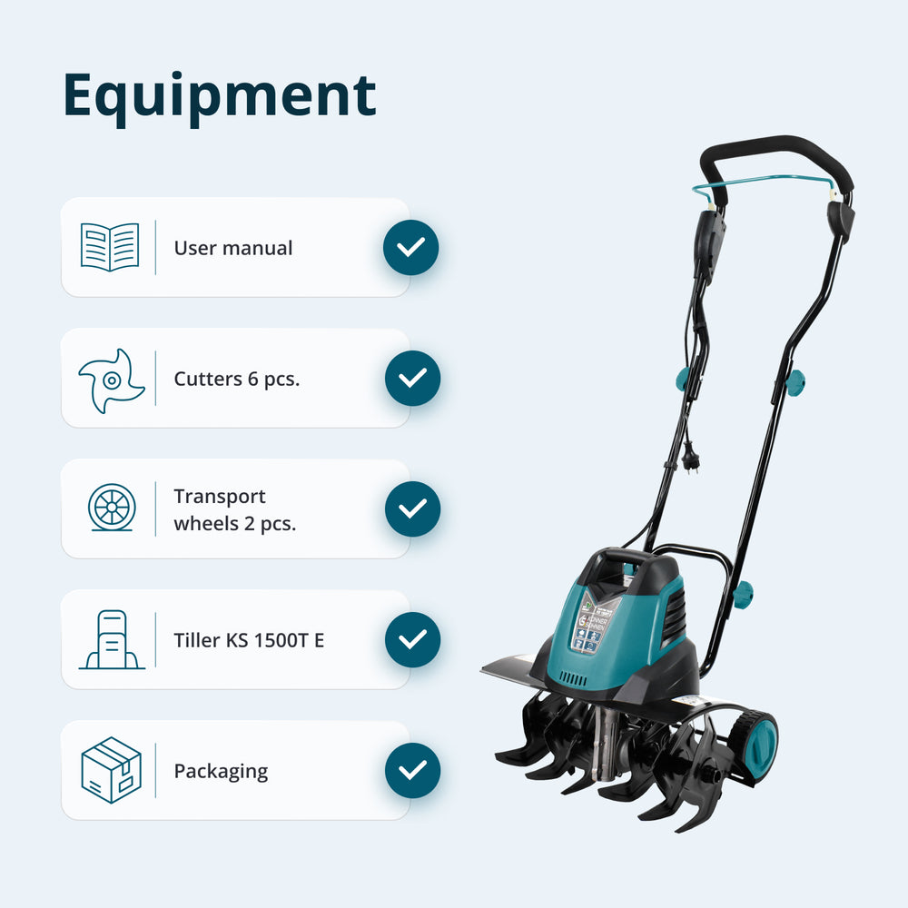 Ηλεκτρική φρέζα KS 1500T E
