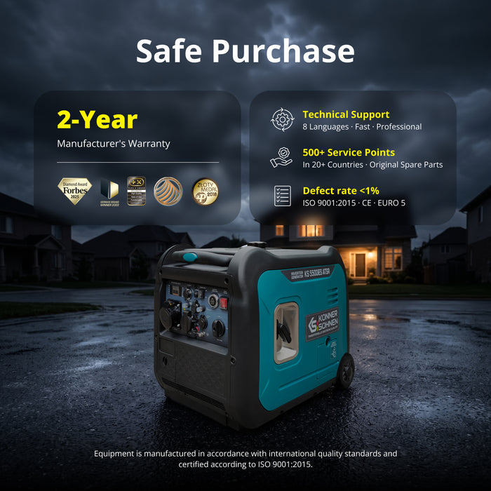 Gerador inversor KS 5500iE S ATSR