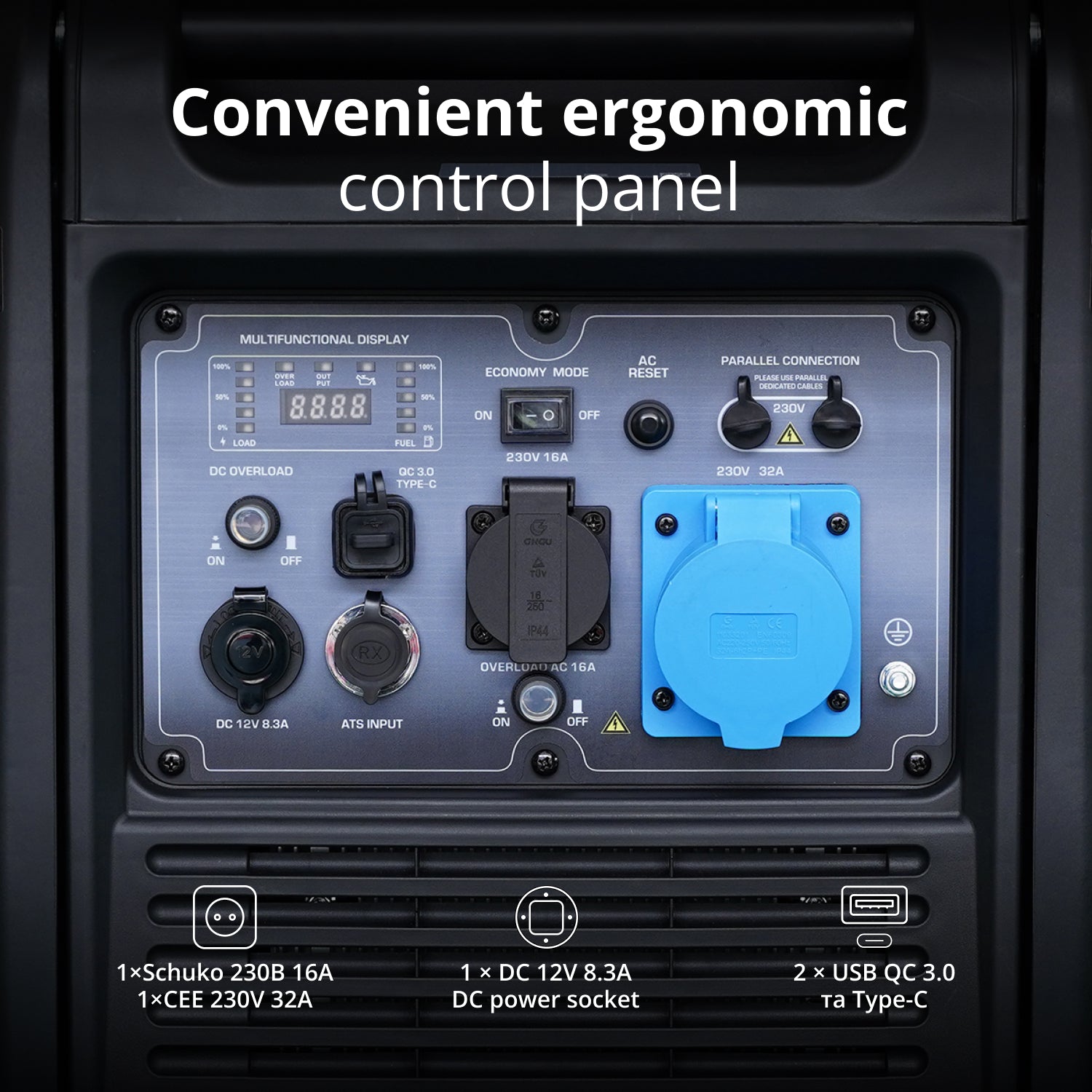 Inverteres generátor KS 6000iE S