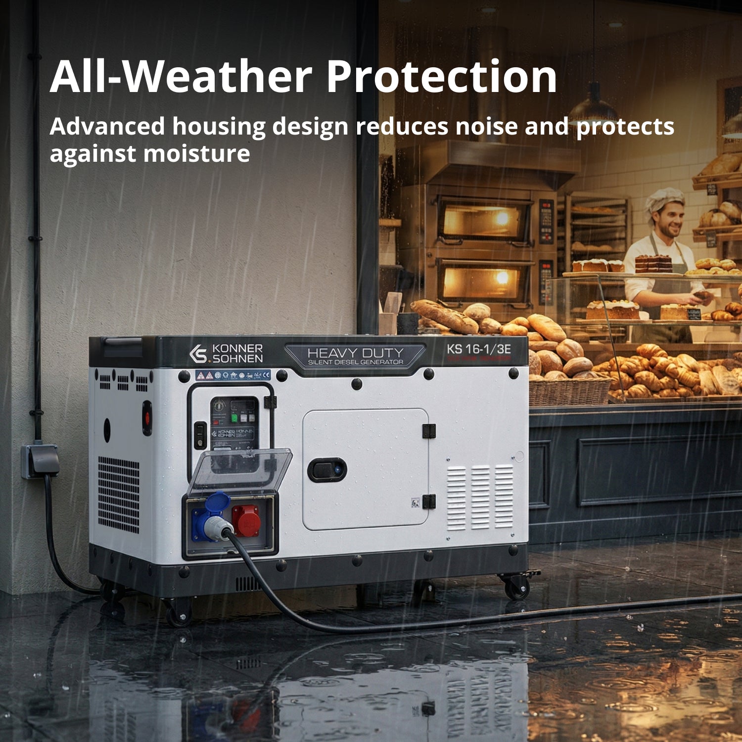 Ηλεκτροπαραγωγό Ζεύγος Diesel KS 16-1/3E