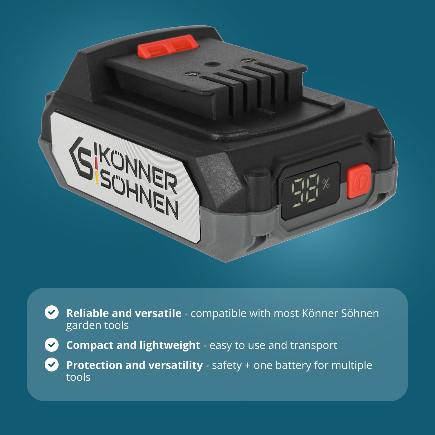 20V lithiumová baterie KS 20V2-1