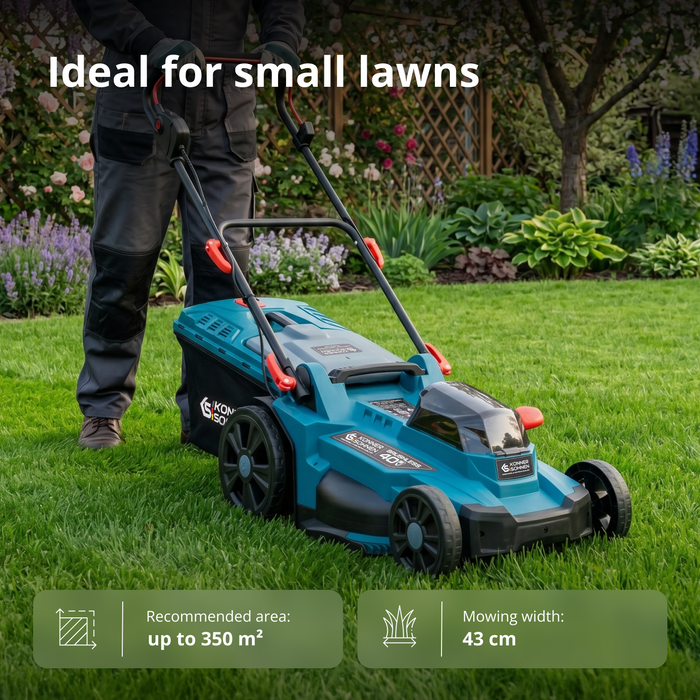Kampanjpaket för gräsmatteskötsel KS 43LM-BCT40V-SET